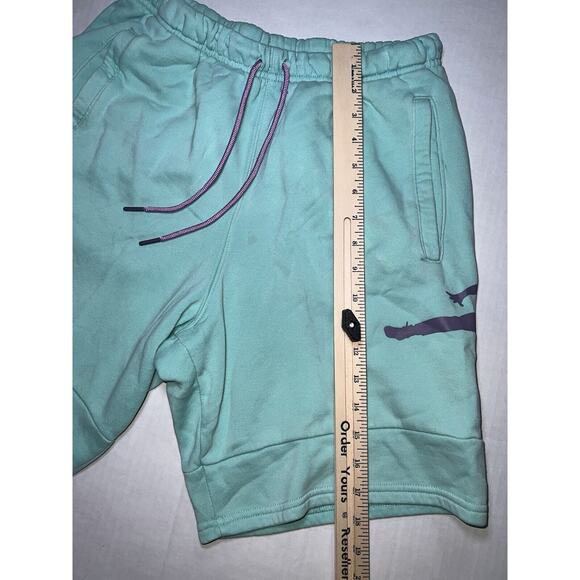 Nike Jordan Jumpman AIR Fleece Shorts Men’s Size Small Tropical Twist Daybreak - Picture 7 of 14